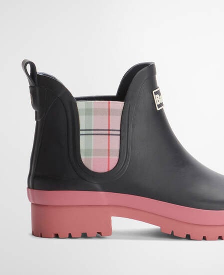 Mallow Wellingtons Navy/Cherry Blossom