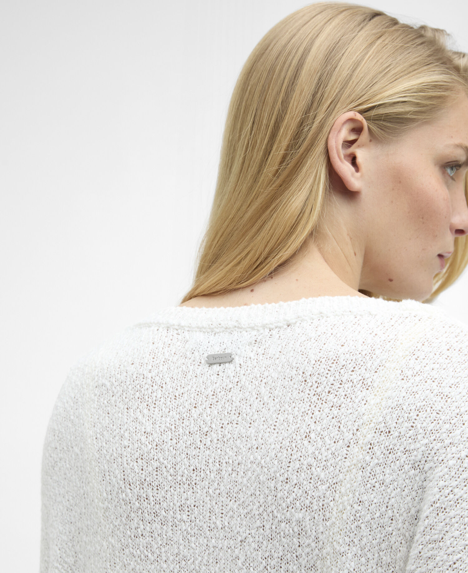 Gabby Crew Neck Jumper Cloud