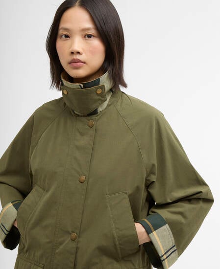 Giacca casual Glynis Burnt Olive/Ancient