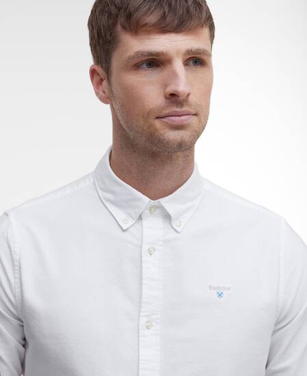 Oxford Tailored Long-Sleeved Shirt Classic White