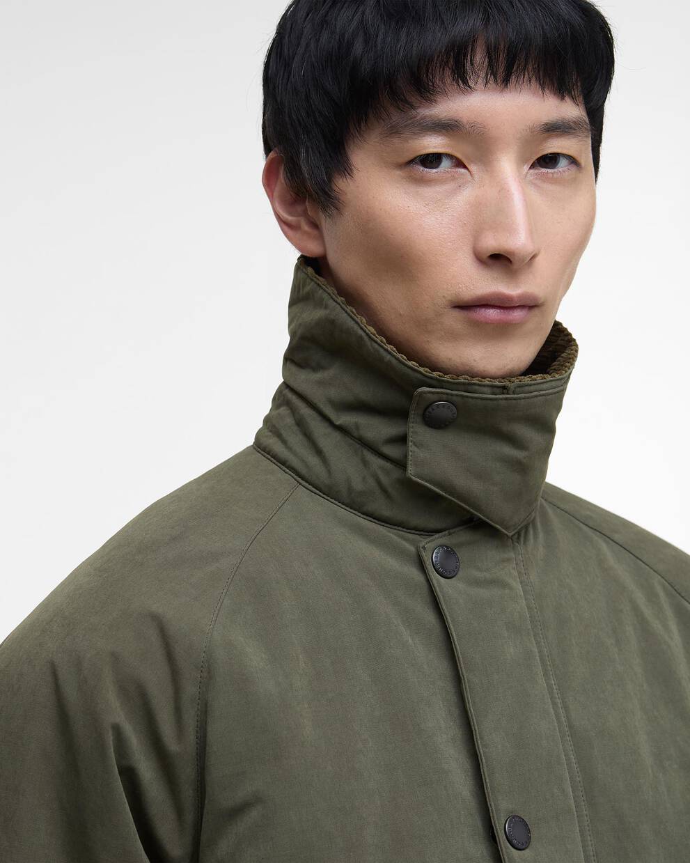 Oversized Bedale Padded Casual Jacket