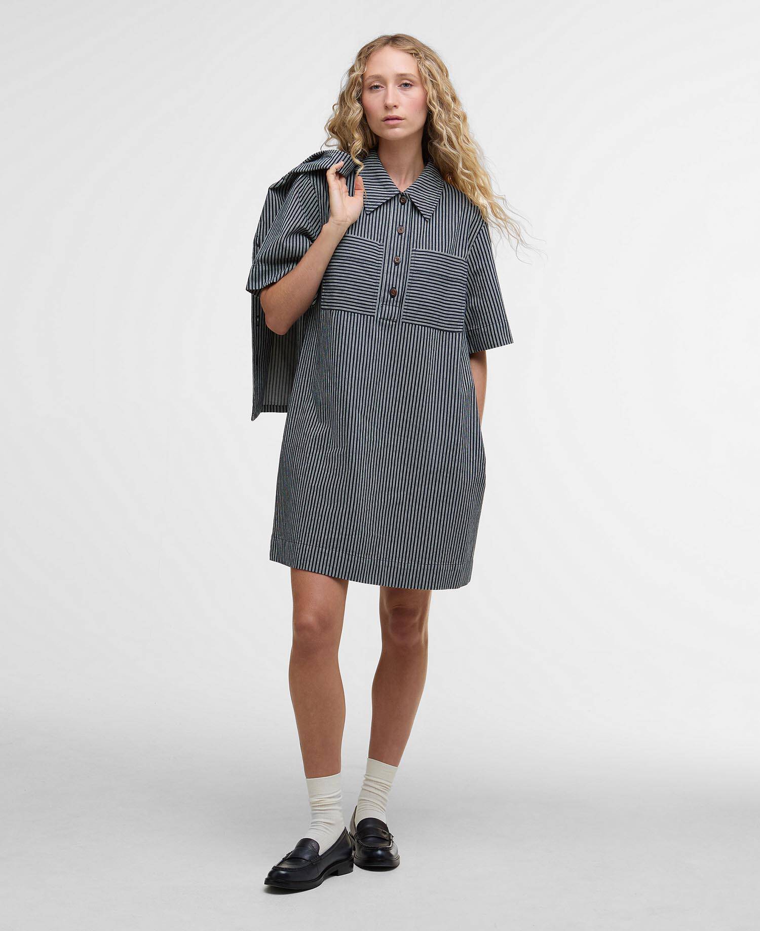 Sonia Striped Mini Dress image number 0