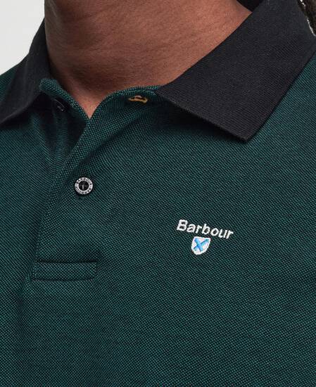 Essential Sports Mix Short-Sleeved Polo Shirt Evergreen