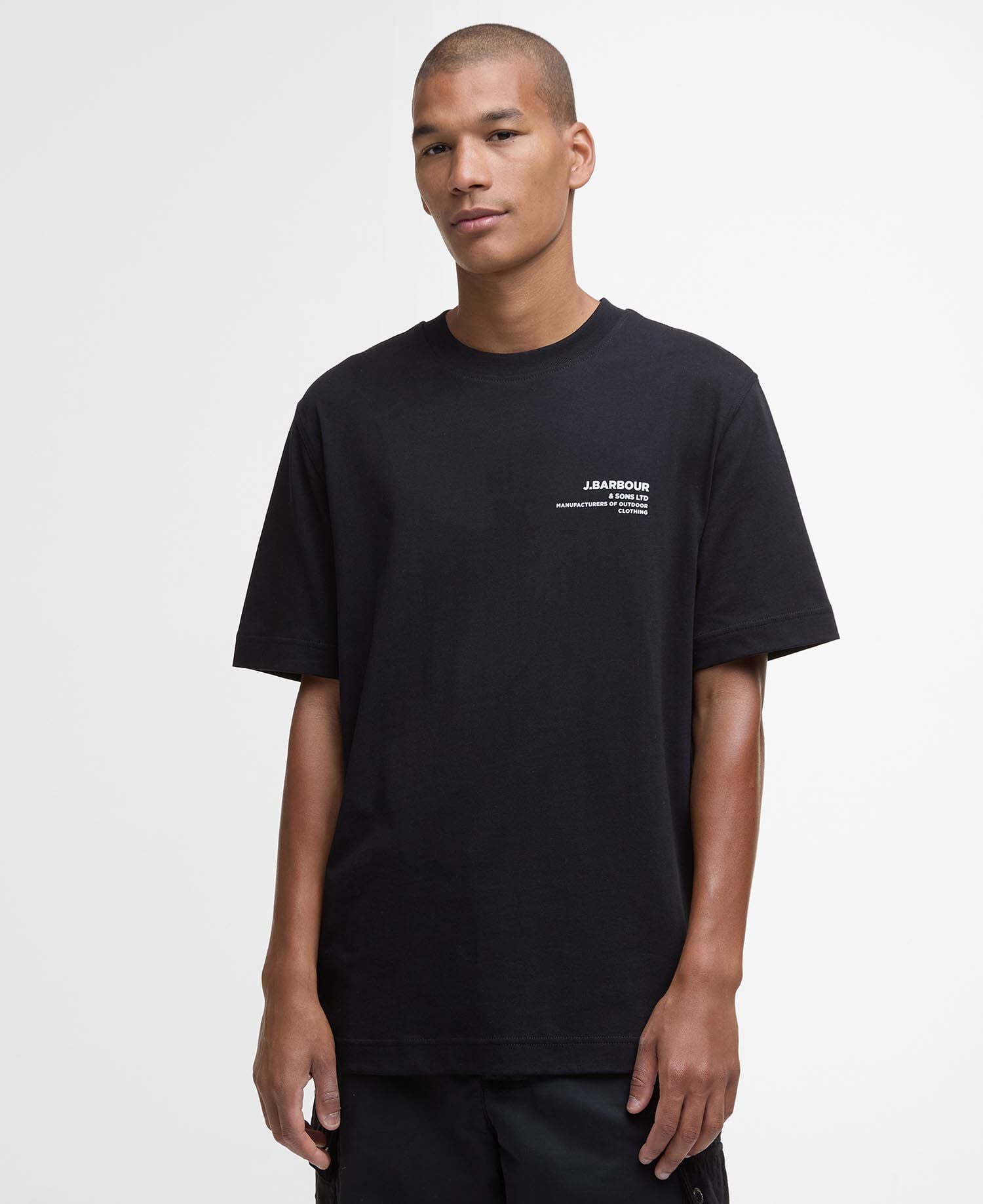 Parkend Photographic Relaxed T-Shirt Black