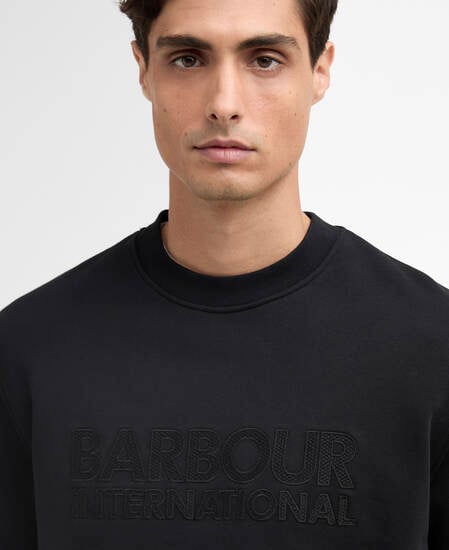 Sweatshirt Theo Logo Black