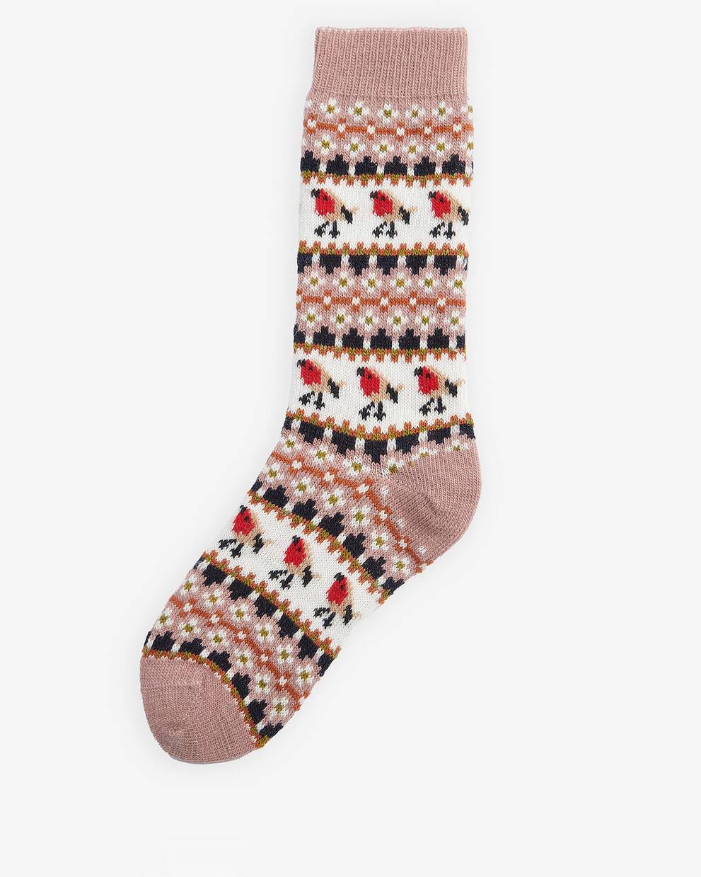 Robin Fair Isle Socks