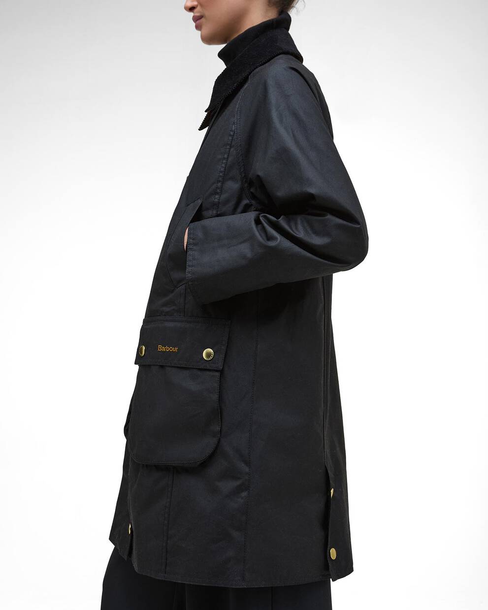 Long Beadnell Waxed Jacket