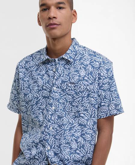 Jackstone Regular Short-Sleeved Shirt Dark Denim