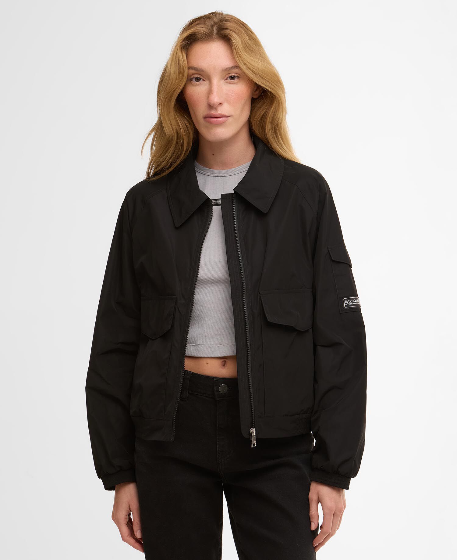 Liya Showerproof Jacket Black
