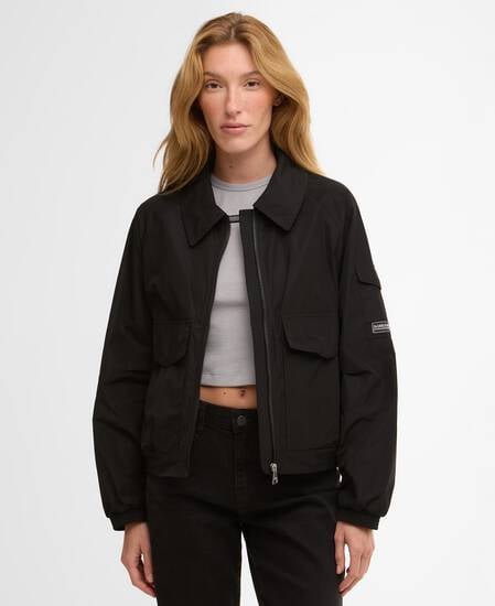 Giacca antipioggia Liya Black