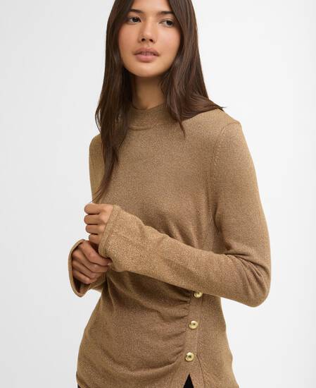 Monique Knitted Jumper Antique Bronze