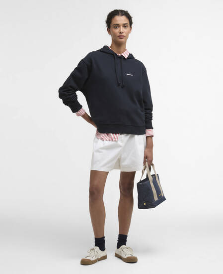 Bede Oversized Hoodie Navy