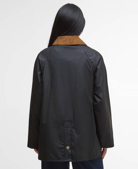 Wachsjacke Luella Black/Classic Tartan