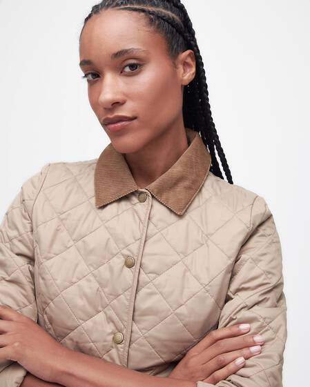 Deveron Quilted Jacket Light Trench-Light Trench Deveron Quilted Jacket Light Trench-Light Trench