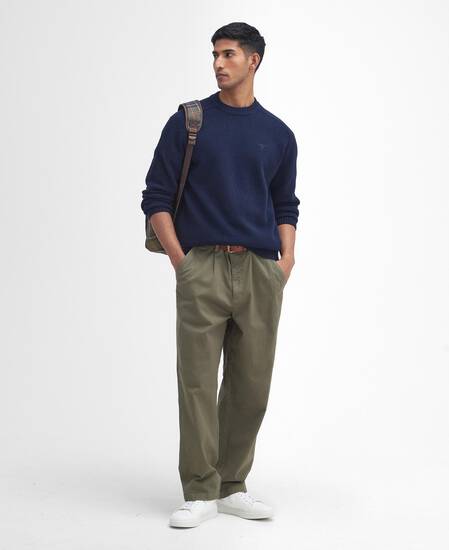 Grangetown Crew Neck Jumper Classic Navy