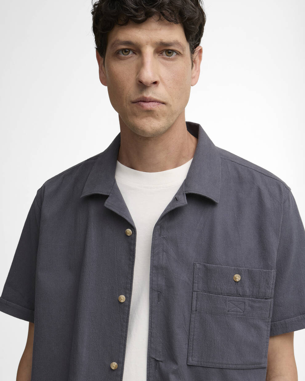 Riddell Crepe Relaxed Shirt