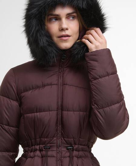 Anastasia Puffer Jacket Red Velvet