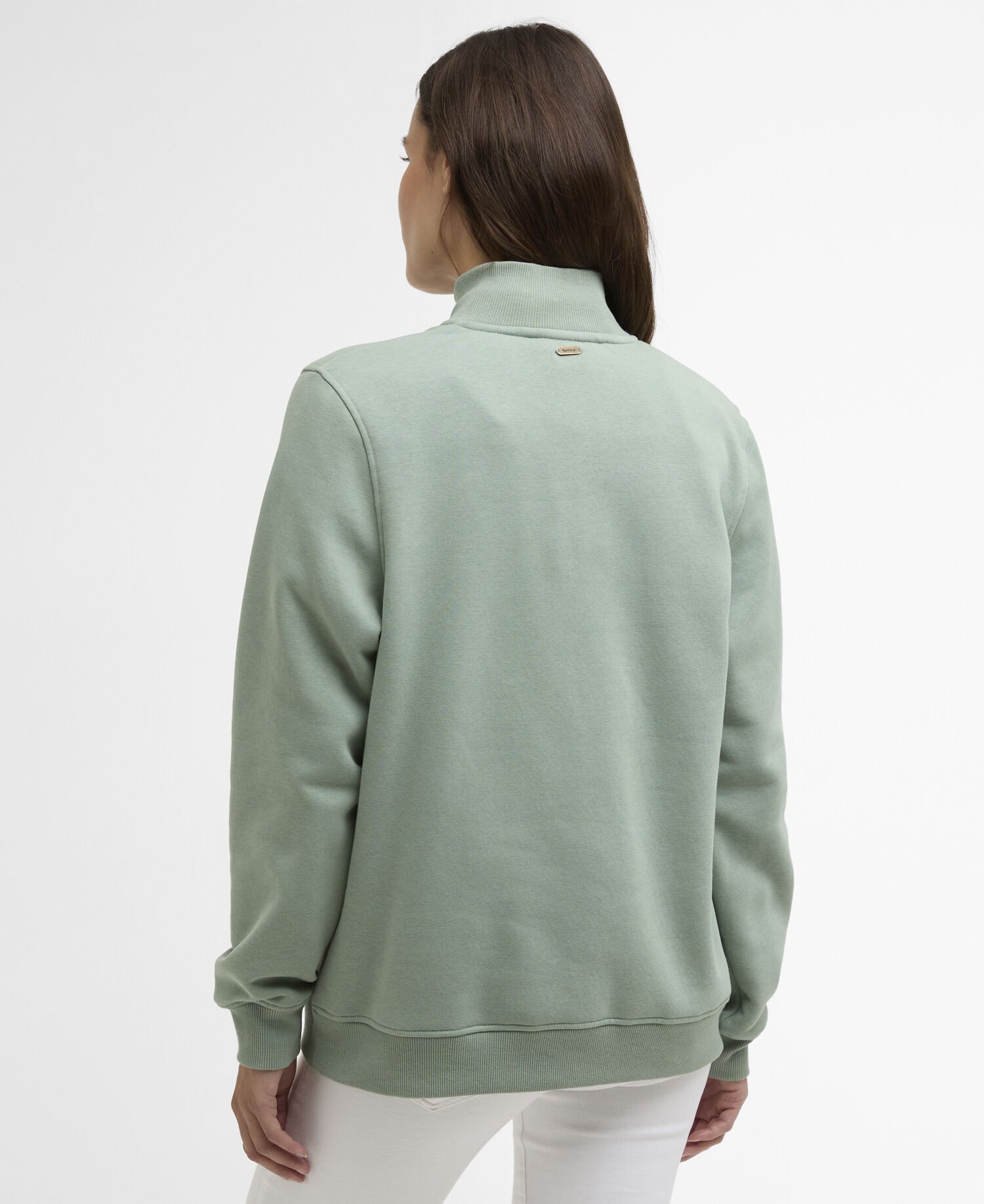 Cynthia Quarter-Zip Jumper Blue Sage