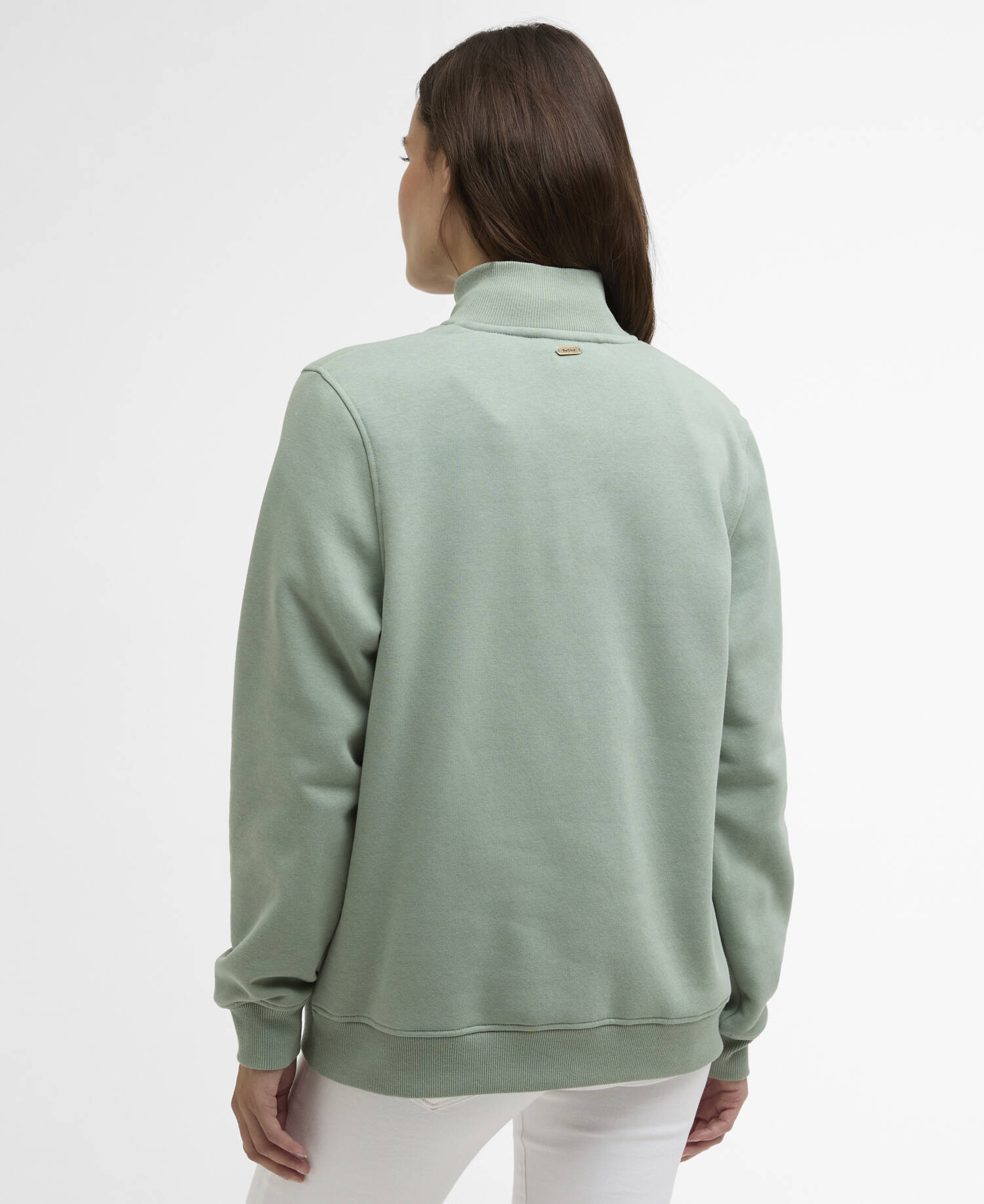 Cynthia Quarter-Zip Jumper Blue Sage image number 2