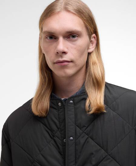 Barbour x Kaptain Sunshine Quilted Liner Black
