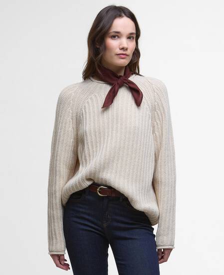 Bamburgh Crew Neck Jumper Birch