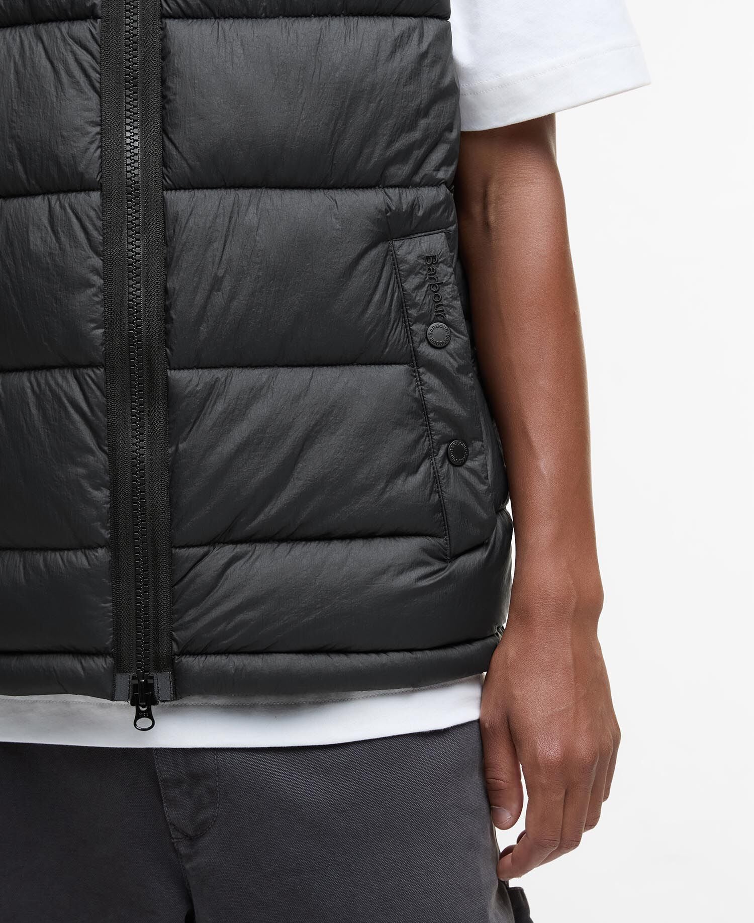 Offshore Quilted Gilet Black