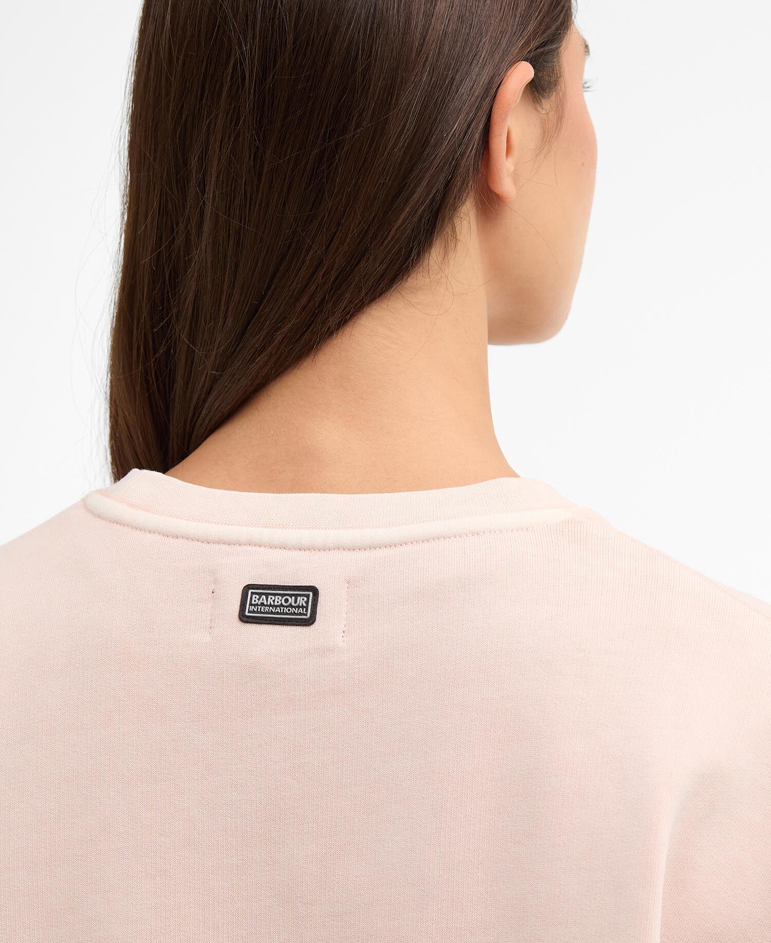 Lyra Crew Neck Jumper Washed Desert Pink