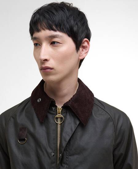 Spey Slim Waxed Jacket Olive