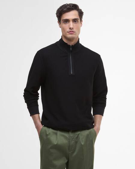 Samuel Half-Zip Sweatshirt Black