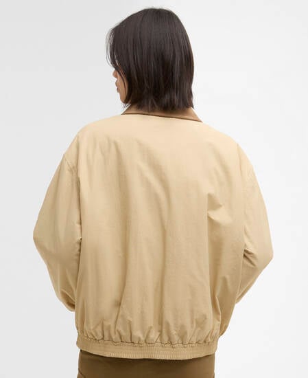 Maureen Reversible Casual Jacket Pale Khaki / Dress