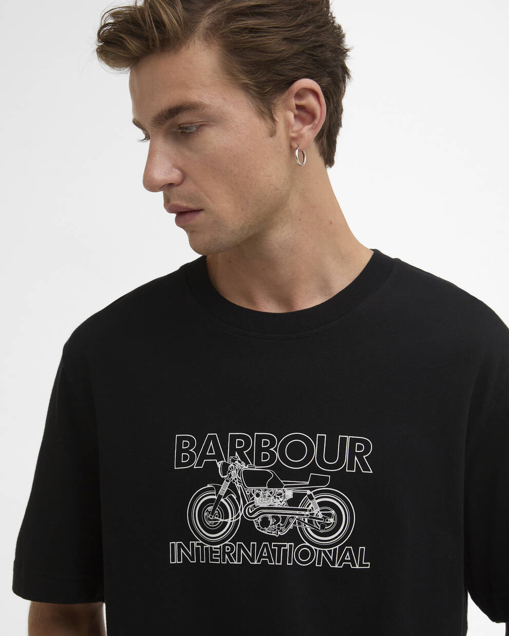 T-Shirt Cowl Motorbike Graphic