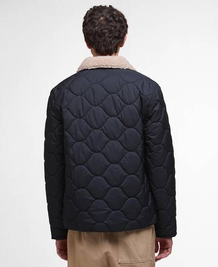 Jig Quilted Jacket Navy