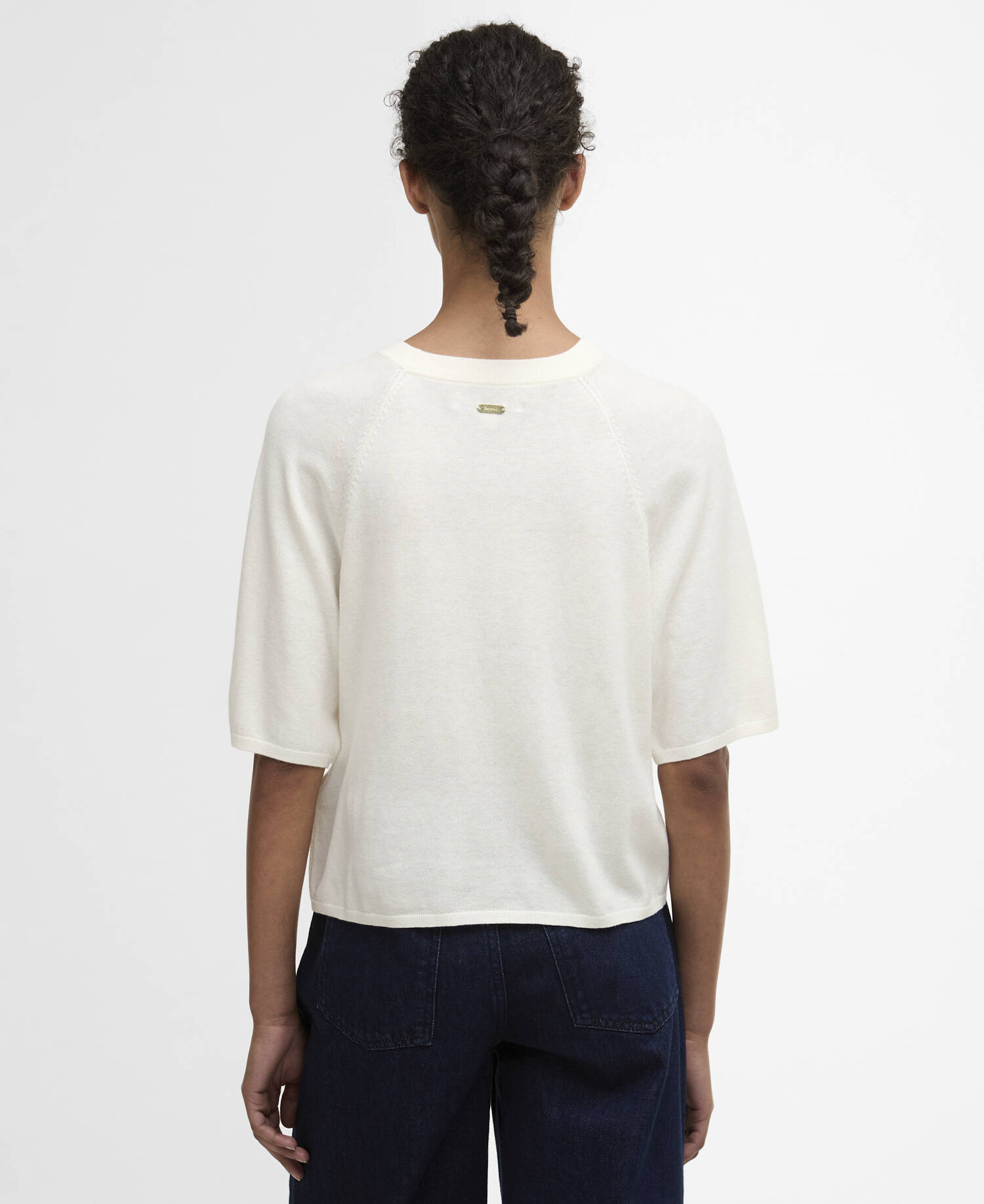 Camille Short-Sleeved Jumper Cloud image number 2