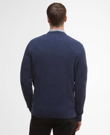 Covent Crew Neck Jumper Navy Marl