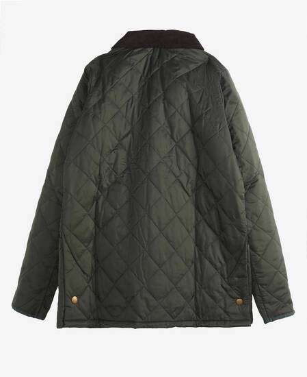 Boys' Liddesdale® Quilted Jacket Dark Olive-Red