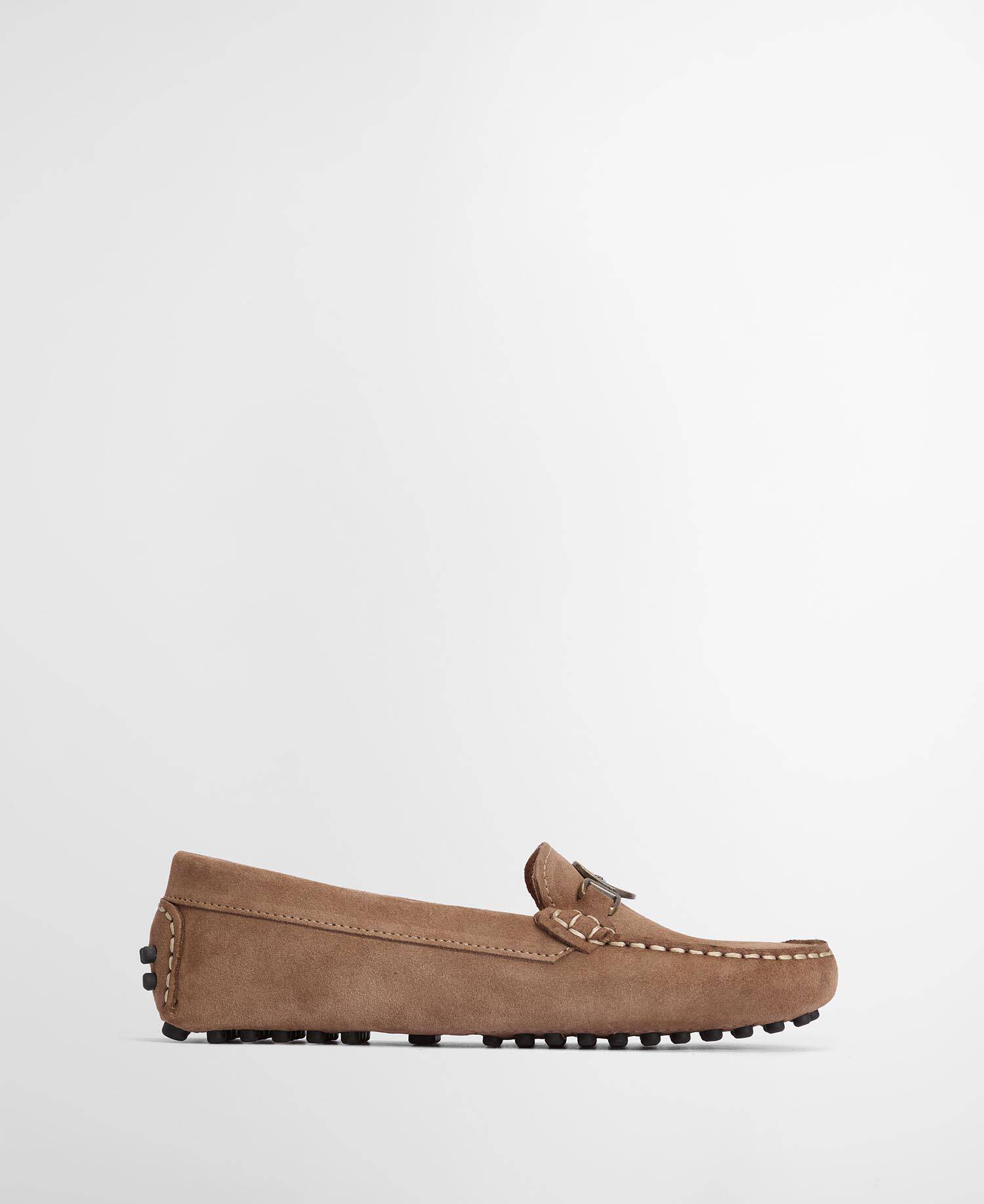 Laire Driving Shoes Light Trench Suede image number 0