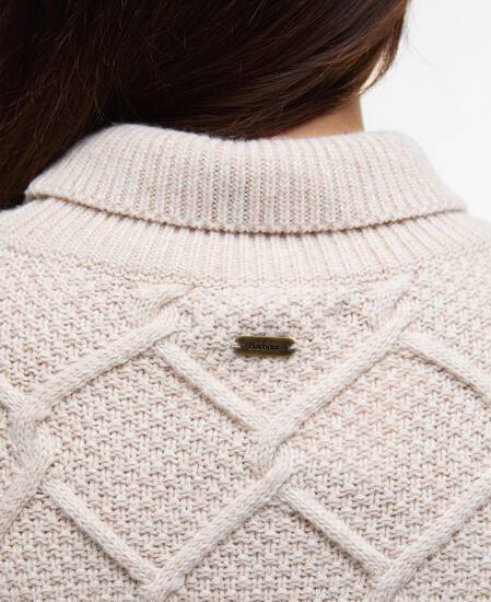 Burne Roll Neck Jumper Oatmeal