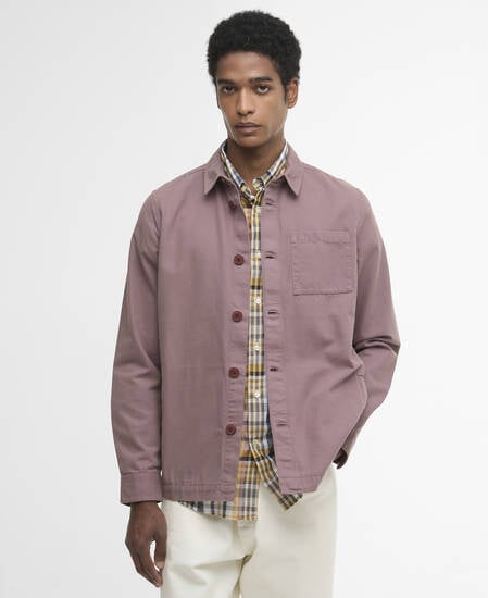 Overshirt Washed Cotton Peppercorn