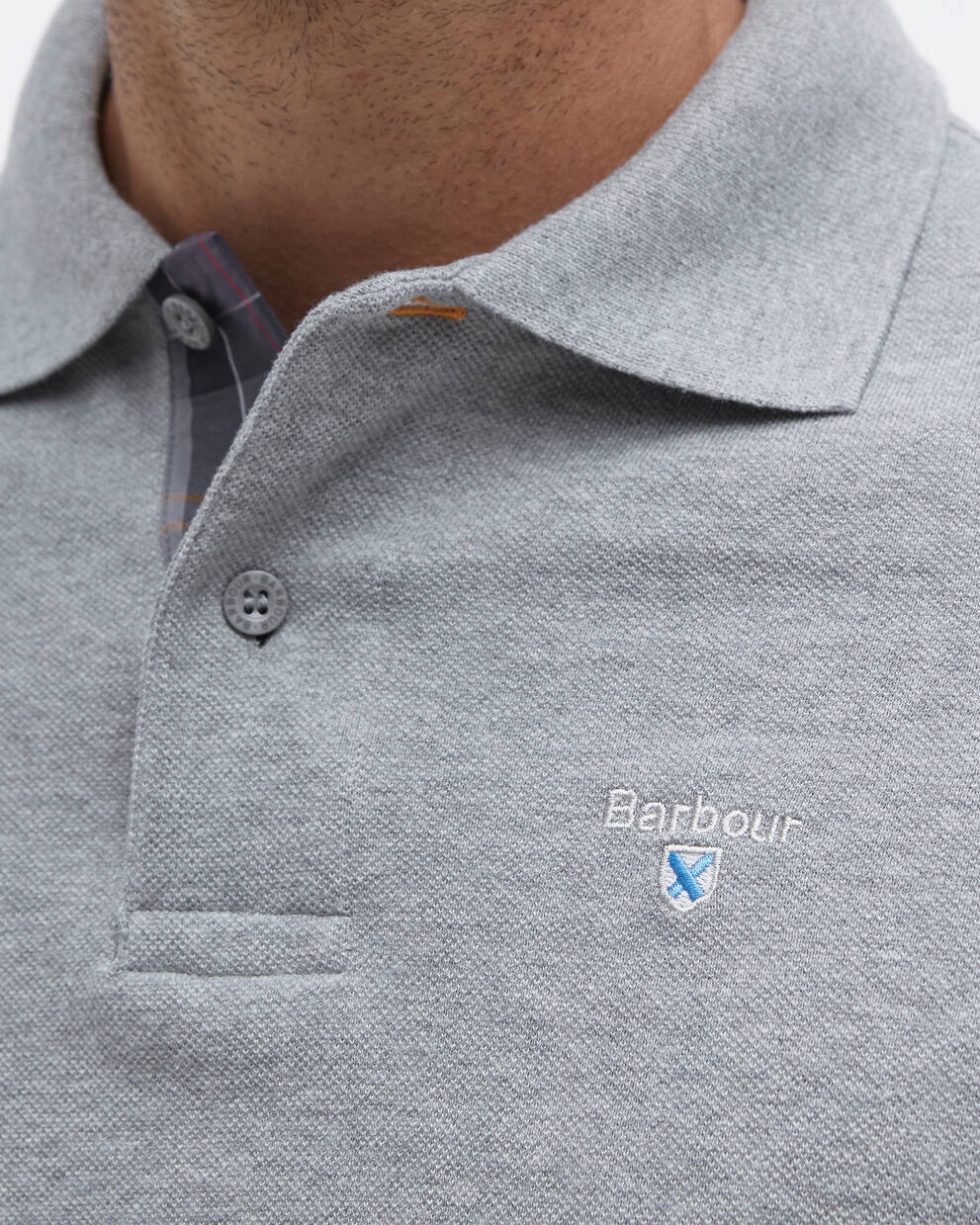 Tartan Pique Polo Shirt