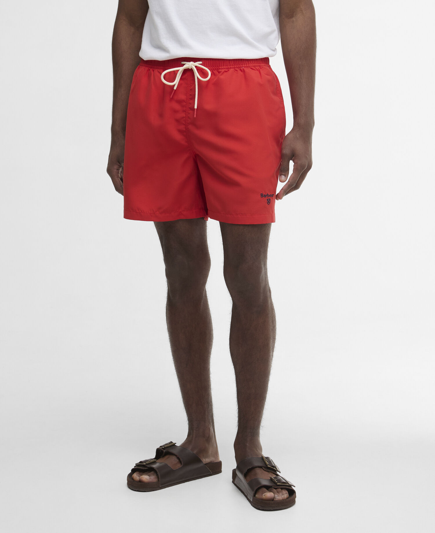Logo Swim Shorts Lava