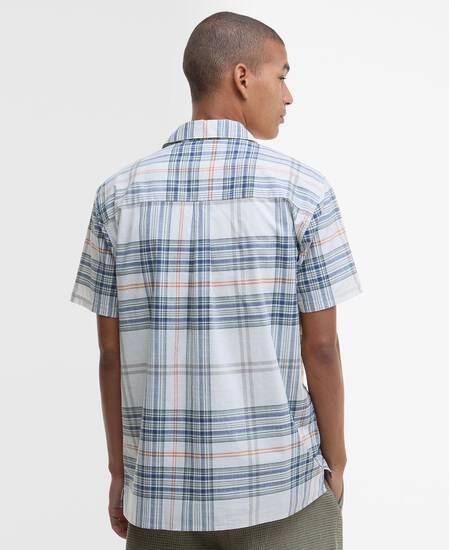 Berryfell Check Short-Sleeved Shirt Whisper White