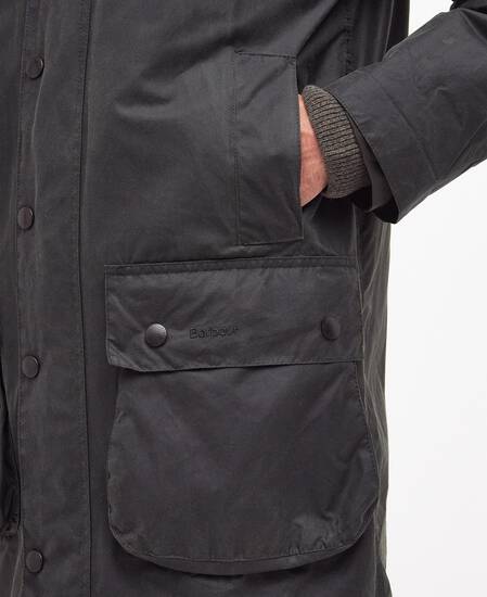 Border® Waxed Jacket Sage