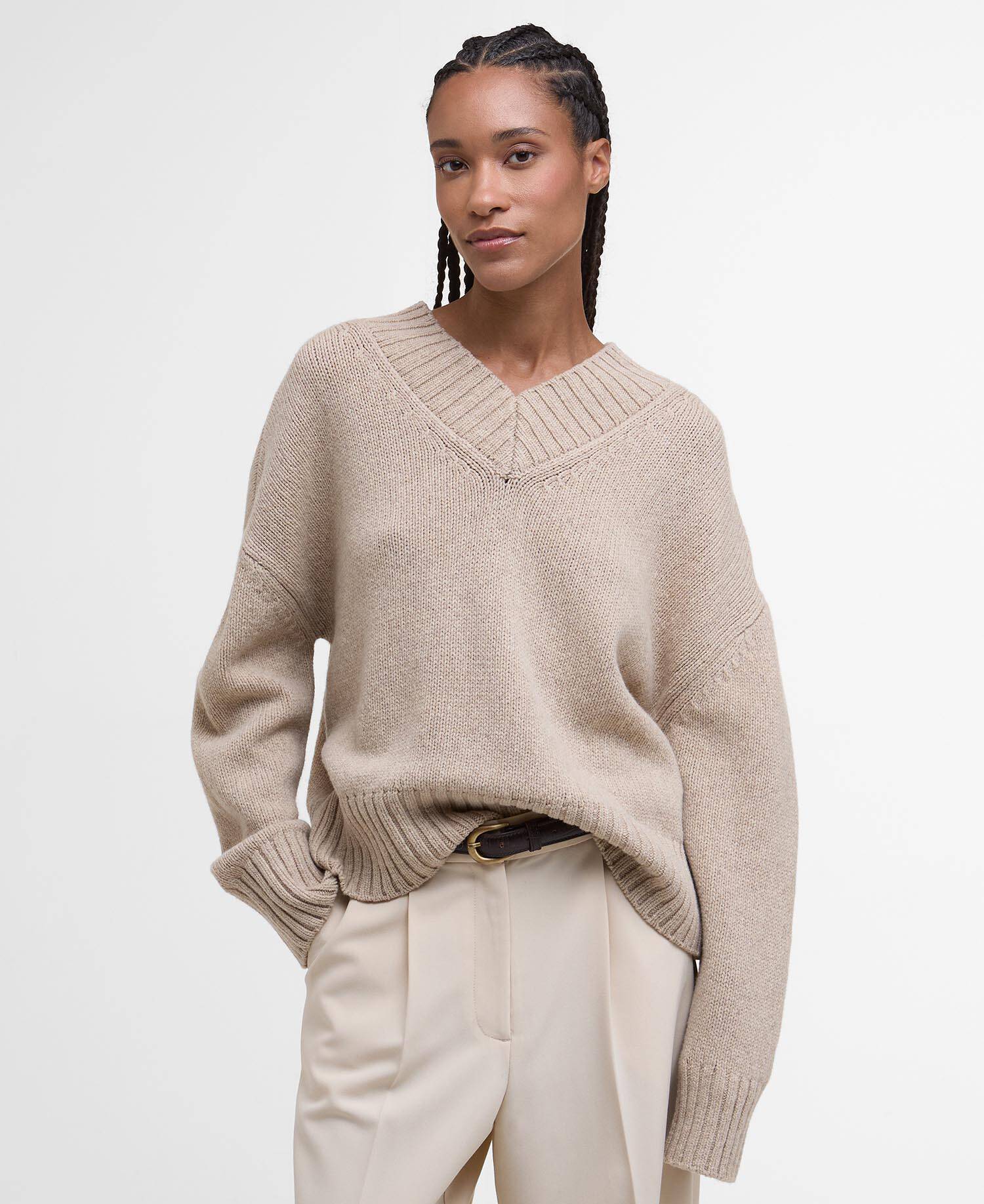 Antonia V-Neck Jumper image number 0