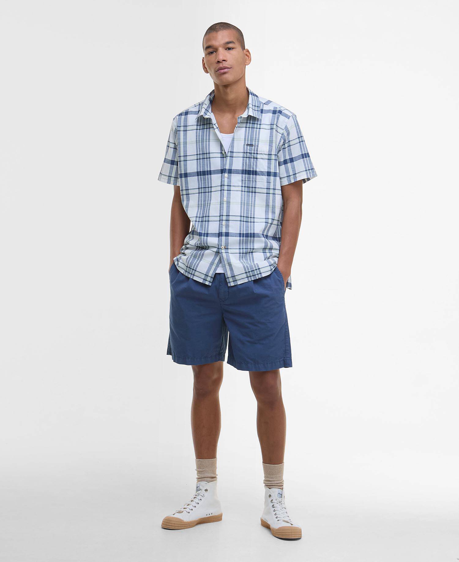Grassbeach Check Short-Sleeved Shirt image number 1