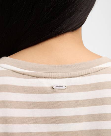 T-shirt Adria con motivo a righe