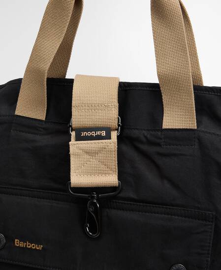 Tote Bag Transport 3-Way Black/Modern Tartan
