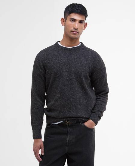 Essential Tisbury Crew-Neck Jumper Classic Black