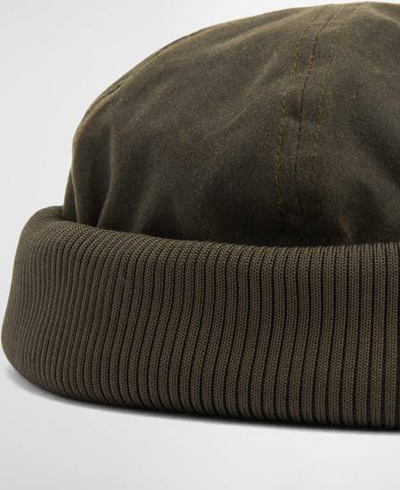 Oakmoor Waxed Docker Hat Olive