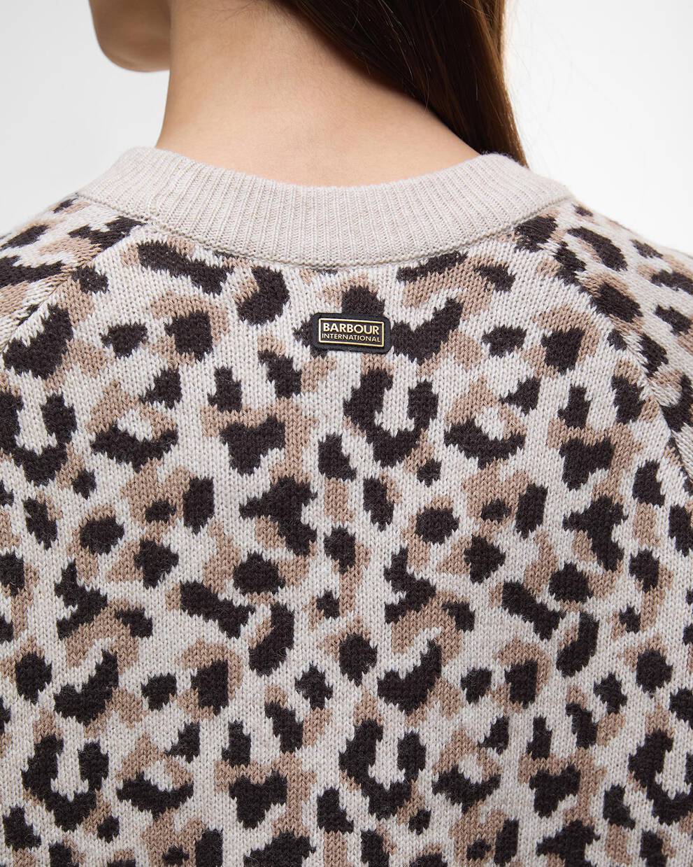 Harley Printed Crew Neck Jumper