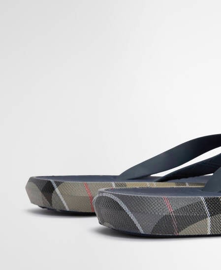 Oakdale Sandal Navy/Dress Tartan